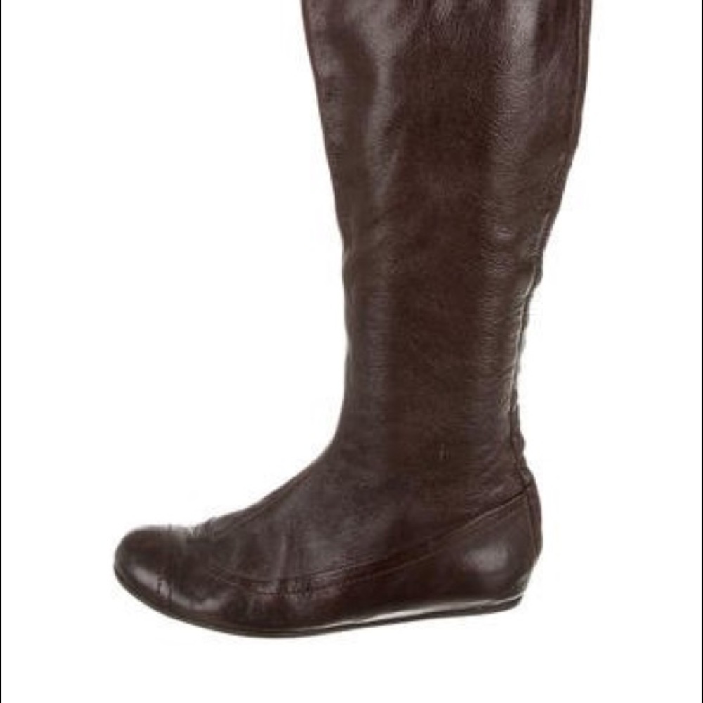 CLEARANCE Lanvin Paris Flat Boots, Made in Italy